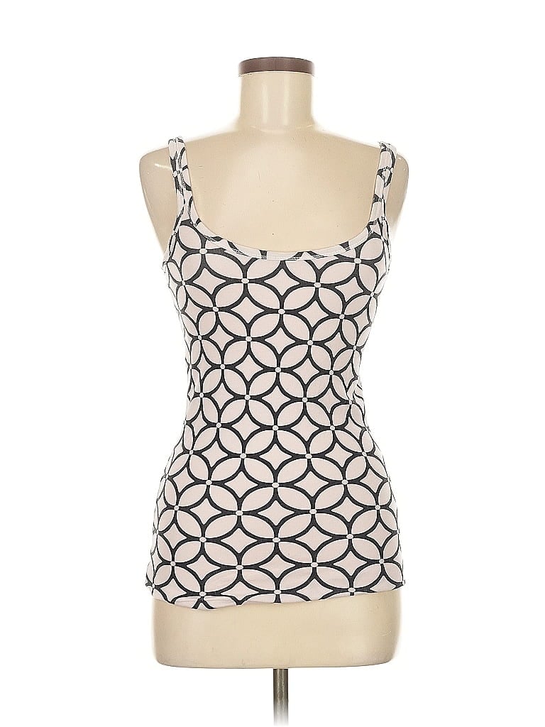 Pre-owned Banana Republic Tank Top Ivory Strapless Neckline Tops In White