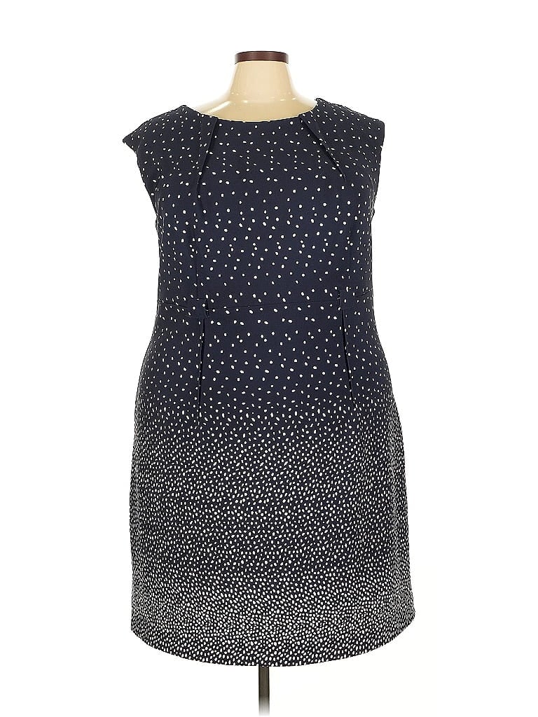 Pre-owned Ile New York Casual Dress In Blue