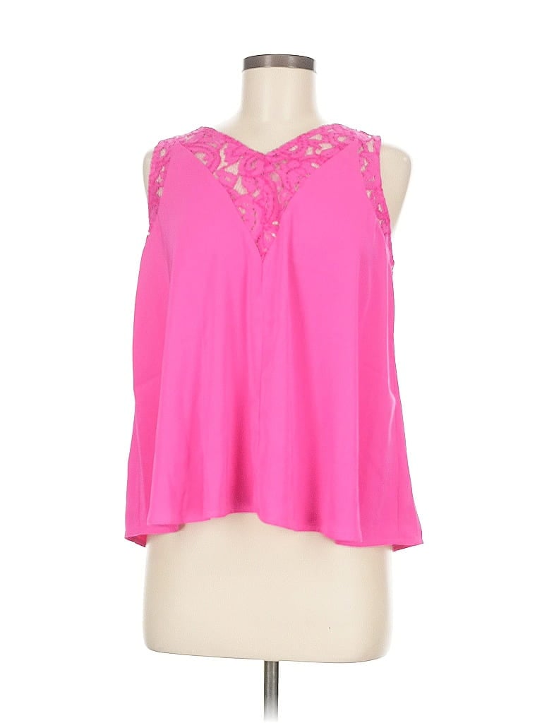 Pre-owned Sugar Lips Sleeveless Blouse In Pink