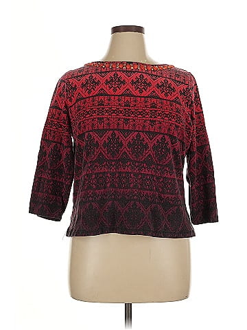 Ruby Rd. 3/4 Sleeve Top (view 1)