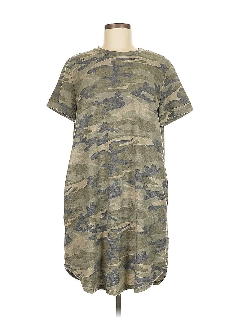 Pre-owned Impressions Wool Dress In Gray