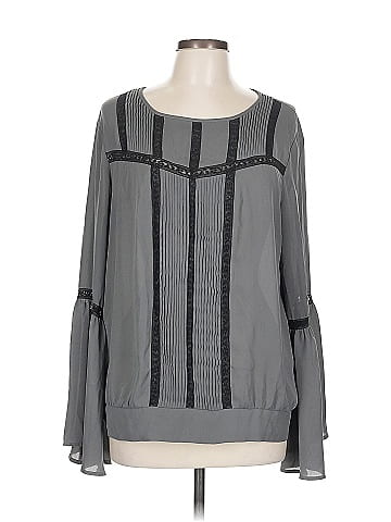 7th Avenue Design Studio New York & Company Long Sleeve Blouse (view 1)