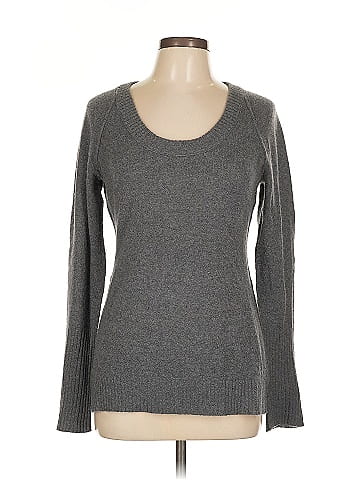 Aqua Cashmere Pullover Sweater (view 1)