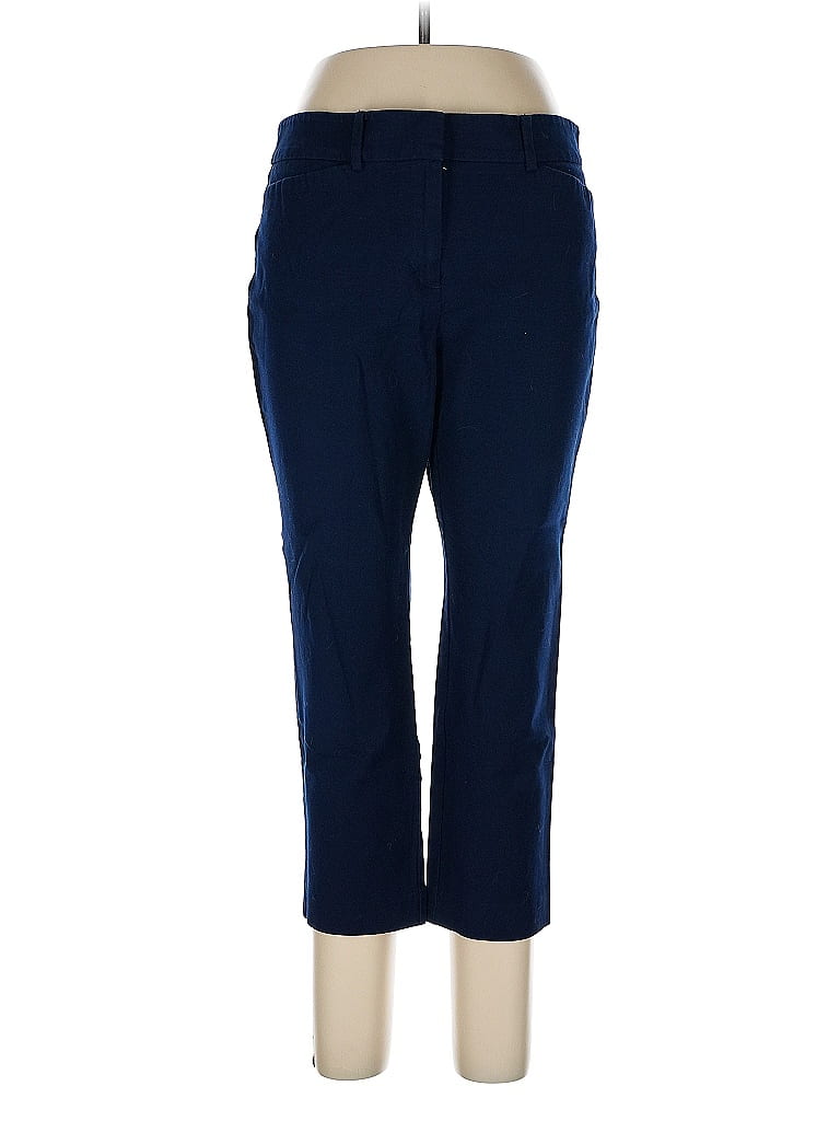 Pre-owned Ann Taylor Factory Casual Pants In Blue