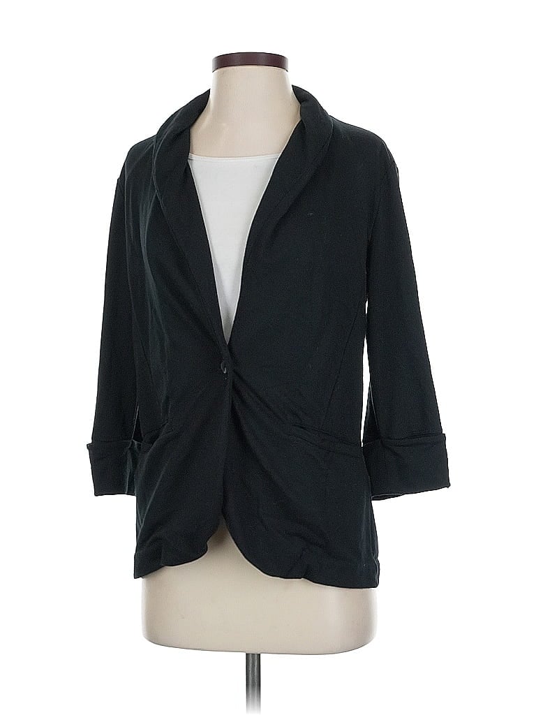 Pre-owned Banana Republic Factory Store Blazer Jacket In Black