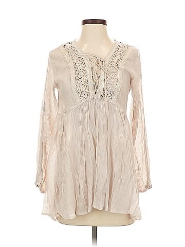 She + Sky Long Sleeve Blouse (view 1)