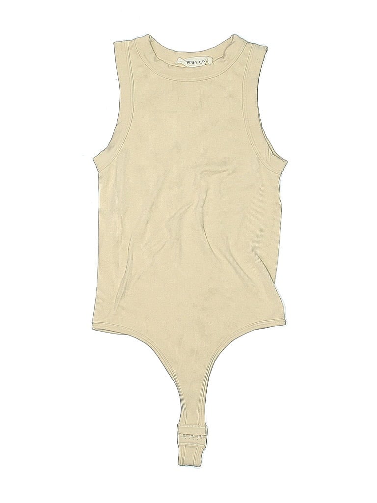 HAPPILY GREY Pre-owned Bodysuit In Brown