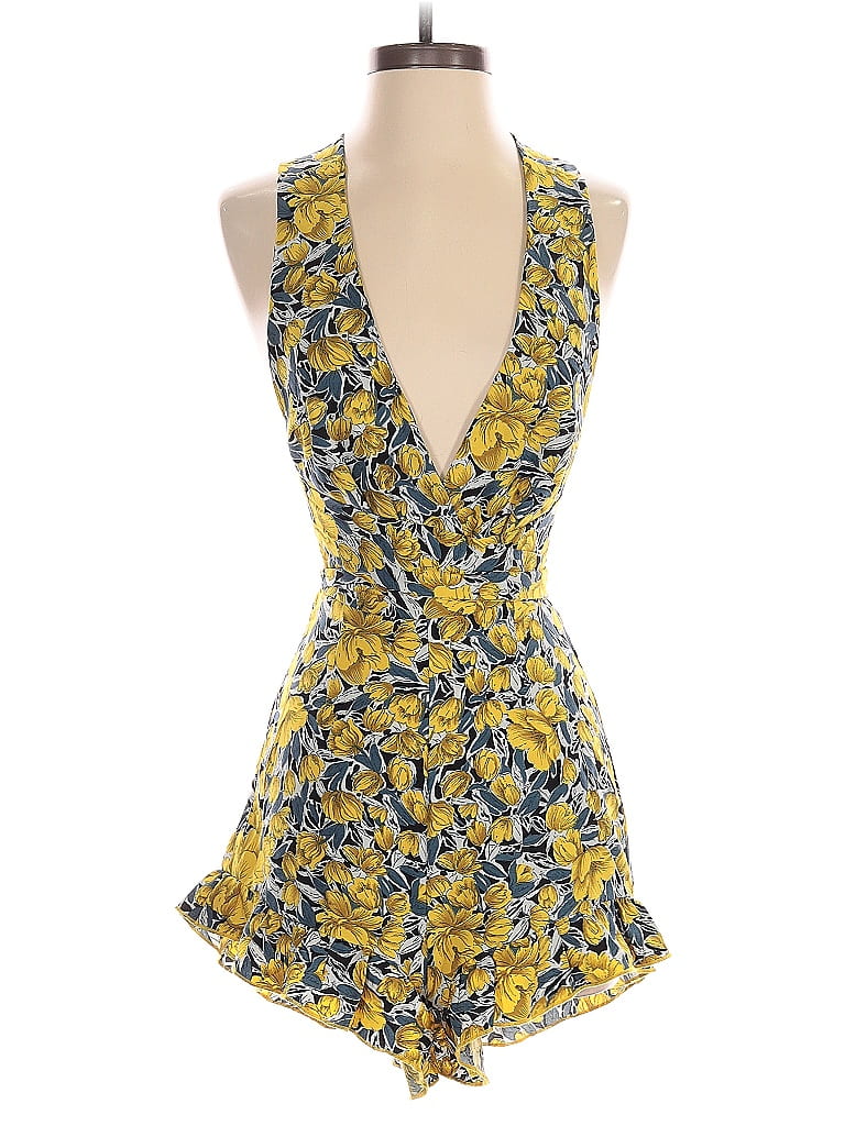 Pre-owned Shein Romper In Yellow