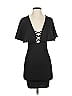 Nookie Black Casual Dress Size XS - photo 1