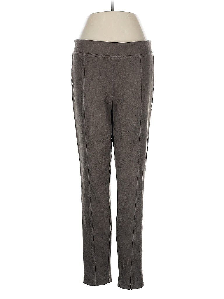 Pre-owned Andrew Marc Casual Pants In Gray