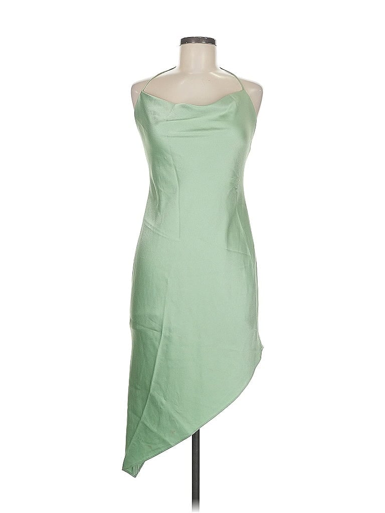 Pre-owned Alice And Olivia Alice + Olivia Cocktail Dress In Green