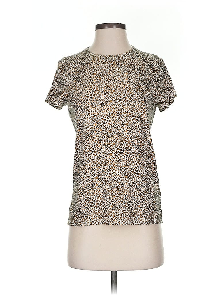 Pre-owned Banana Republic Short Sleeve T-shirt In Brown