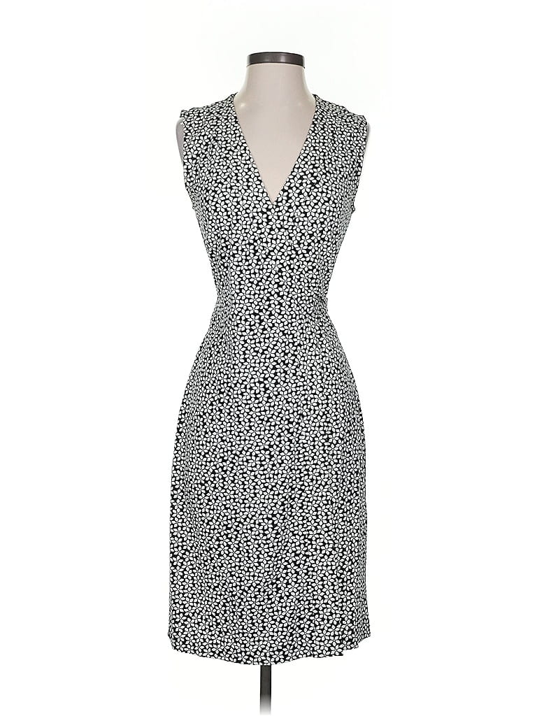 Pre-owned Diane Von Furstenberg Cocktail Dress In Gray