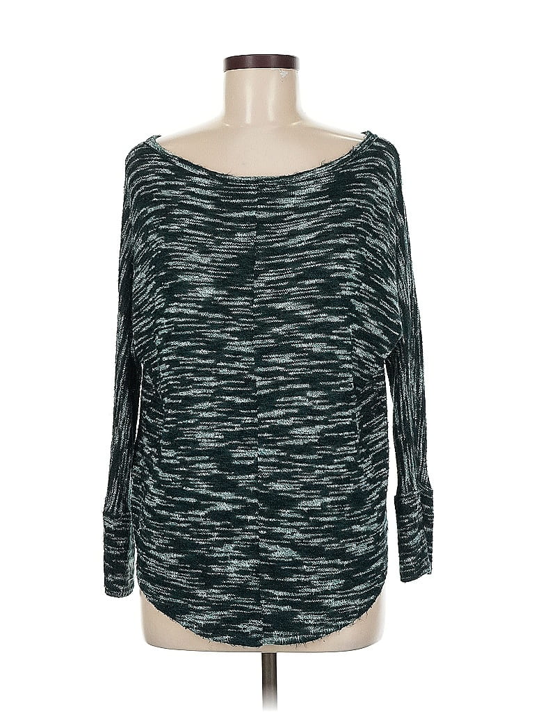 Pre-owned Market & Spruce Pullover Sweater In Blue