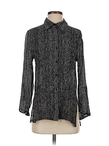 Chico's Design Long Sleeve Silk Top (view 1)