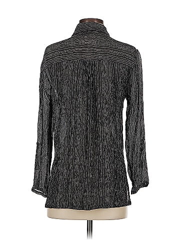 Chico's Design Long Sleeve Silk Top (view 2)