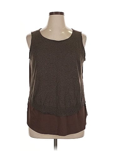 DG^2 by Diane Gilman Sleeveless T-Shirt (view 1)