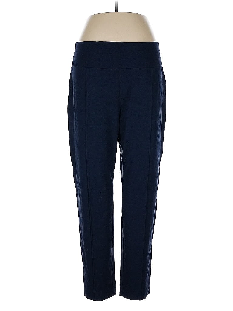 Pre-owned Jjill Track Pants In Blue