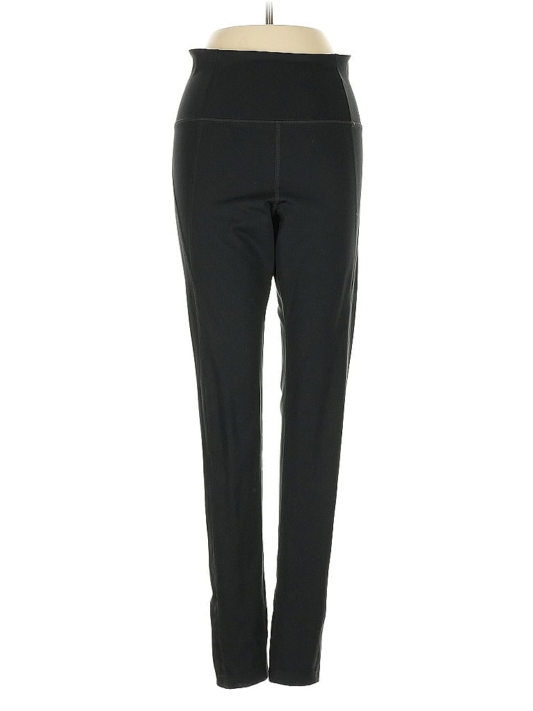 Pre-owned Girlfriend Collective Active Pants In Black