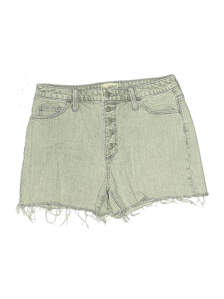 Pre-owned Universal Thread Denim Shorts In Green