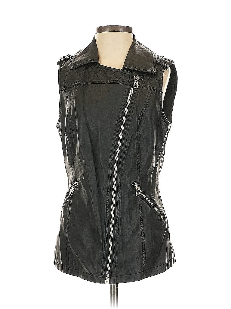 Pre-owned Neiman Marcus Vest In Black