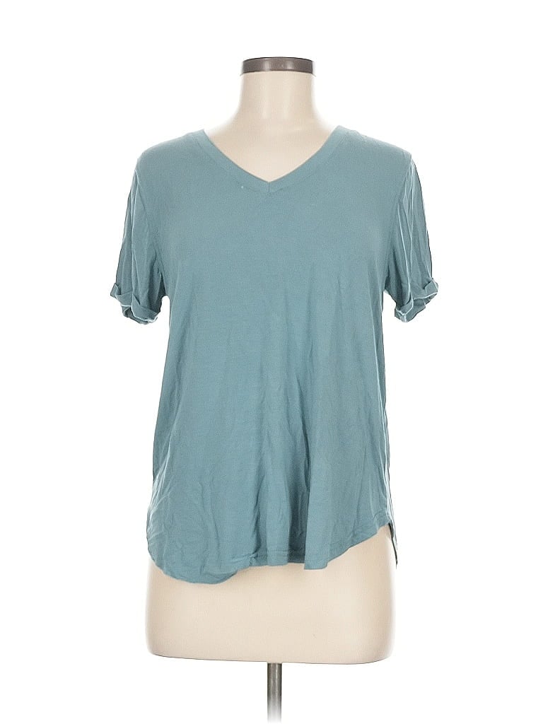 Click to view more detailed imagery on our partner's website Pre-owned Thread & Supply Short Sleeve T-shirt In Blue