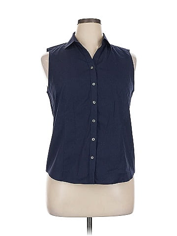 Talbots Sleeveless Button-Down Shirt (view 1)