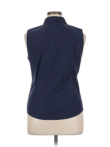 Talbots Sleeveless Button-Down Shirt (view 2)
