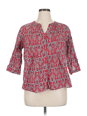 Talbots 3/4 Sleeve Blouse (view 1)