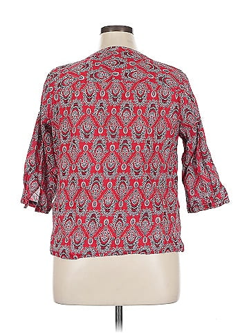 Talbots 3/4 Sleeve Blouse (view 2)