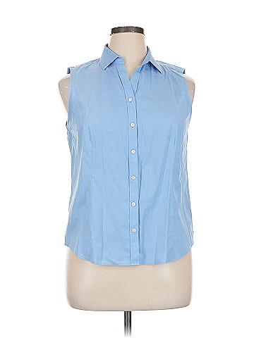 Talbots Sleeveless Button-Down Shirt (view 1)