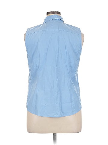 Talbots Sleeveless Button-Down Shirt (view 2)