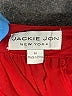 Jackie Jon 100% Polyester Red 3/4 Sleeve Top Size M - photo 7