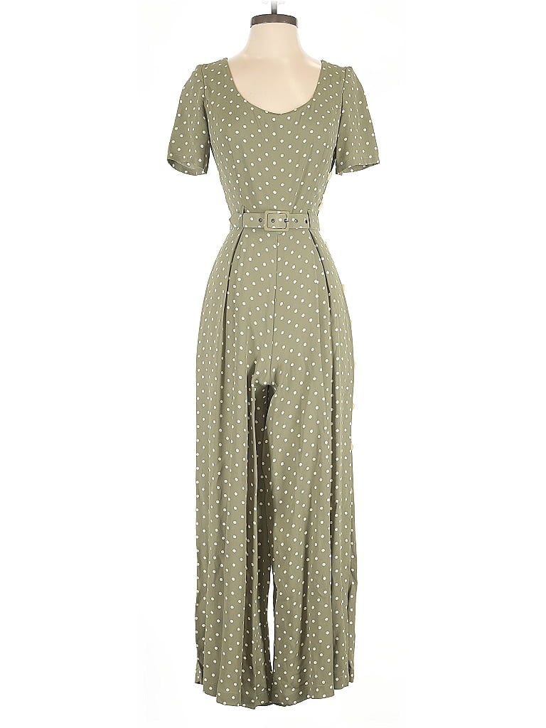 Pre-owned Ann Taylor Jumpsuit In Green