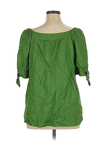 Karen Kane Short Sleeve Blouse (view 2)