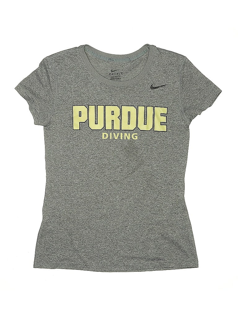 Click to view more detailed imagery on our partner's website Pre-owned Nike Kids' Active T-shirt In Gray