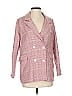 Assorted Brands Checkered-gingham Pink Blazer Size S - photo 1