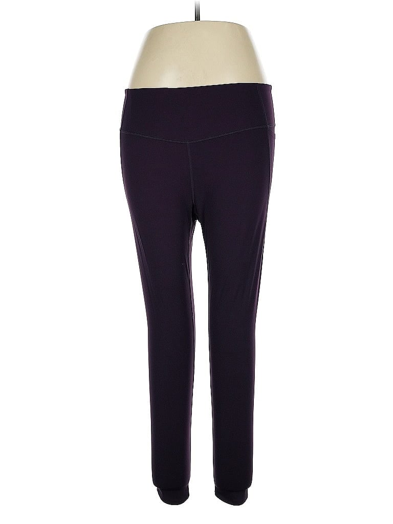 Pre-owned Zella Active Pants In Purple
