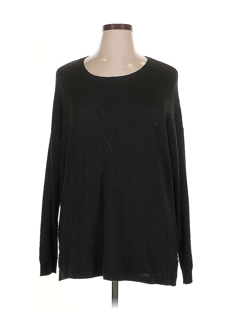 Click to view more detailed imagery on our partner's website Pre-owned Joan Vass Pullover Sweater In Black