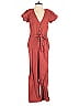 Madewell Solid Red Jumpsuit Size 00 - photo 1