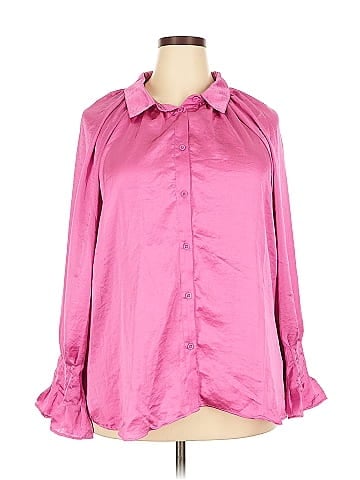 DG^2 by Diane Gilman Long Sleeve Blouse (view 1)