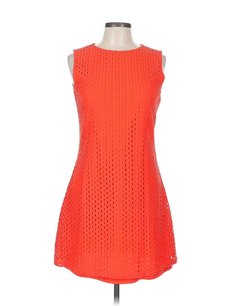 Click to view more detailed imagery on our partner's website Pre-owned Sharagano Cocktail Dress In Orange
