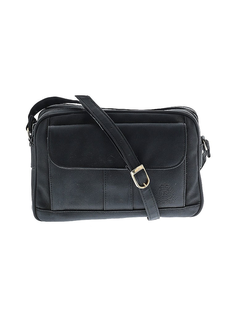 Pre-owned Unbranded Crossbody Bag In Black