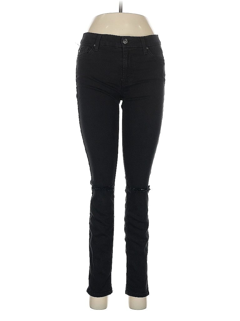 7 FOR ALL MANKIND Pre-owned Jeans In Black