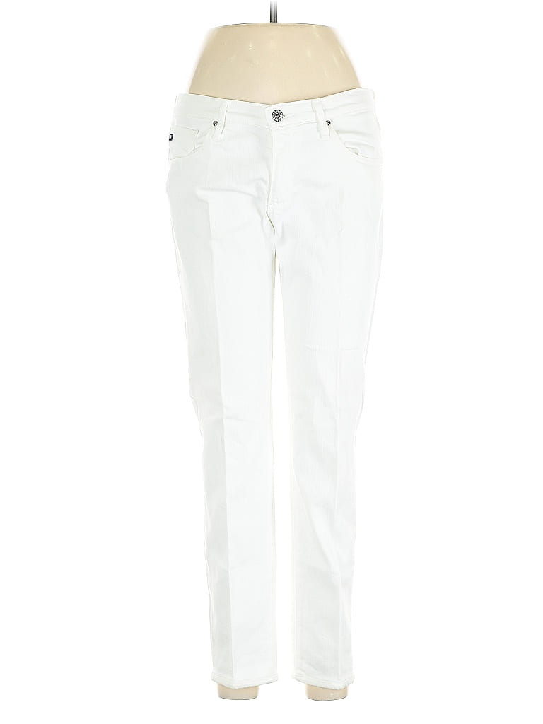 Pre-owned Adriano Goldschmied Casual Pants In White