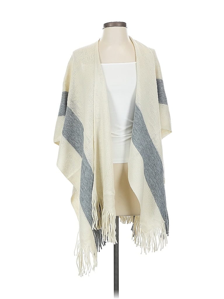 Click to view more detailed imagery on our partner's website Pre-owned Nanette Lepore Poncho In White