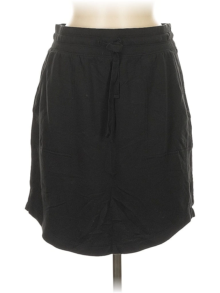 Pre-owned Lou & Grey For Loft Casual Skirt In Black
