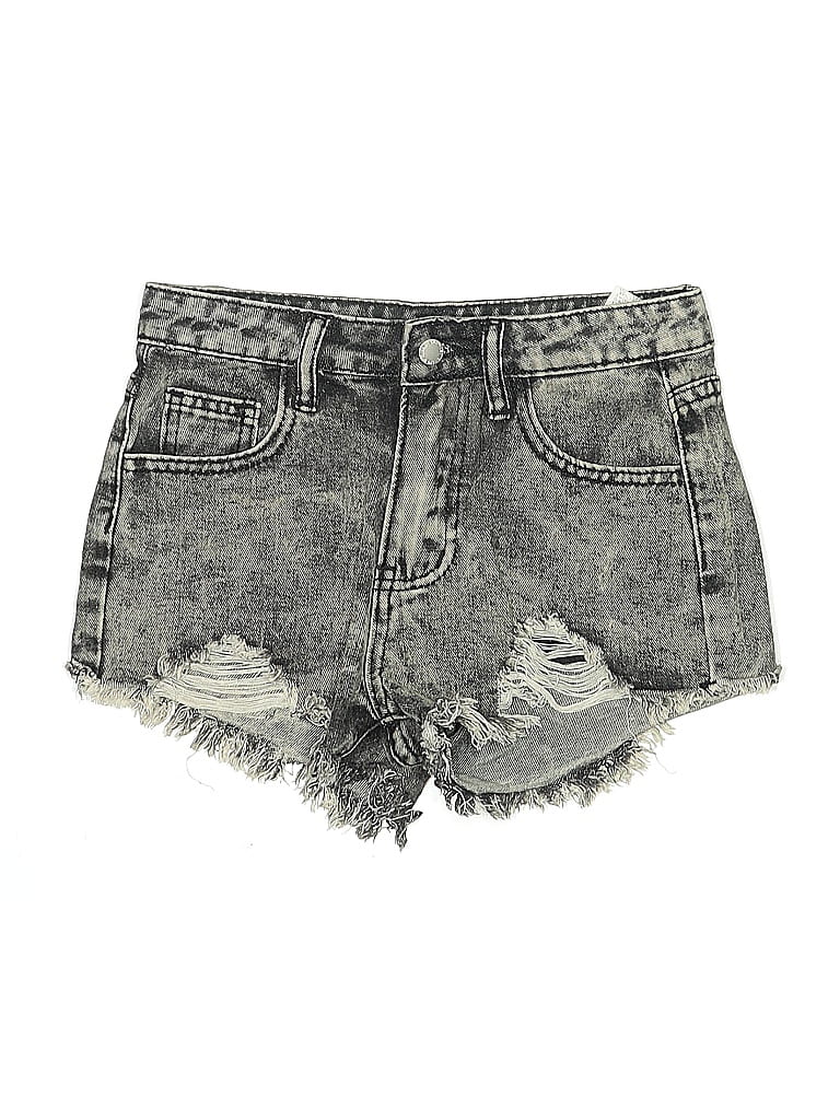 Pre-owned Shein Kids' Denim Shorts In Gray