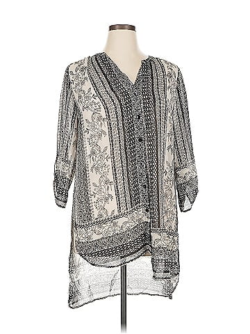 Roz & Ali 3/4 Sleeve Blouse (view 1)