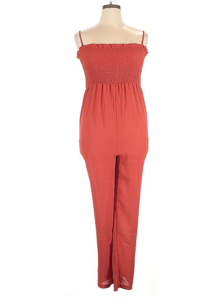 Pre-owned Unbranded Jumpsuit In Red